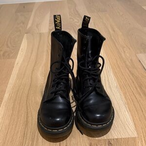 Dr. Martens Black Combat Boots